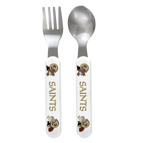 New Orleans Saints NFL Infant 2-Piece Cutlery Set