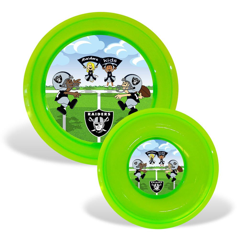 Oakland Raiders NFL Toddler Plate and Bowl Set