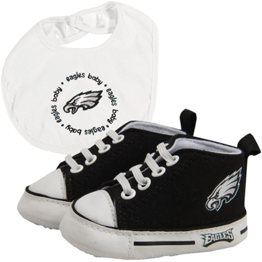 Philadelphia Eagles NFL Infant Bib and Shoe Gift Set