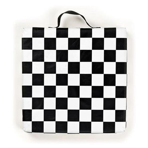 Checkered NASCAR Seat Cushion