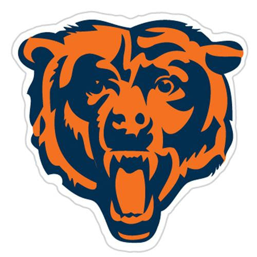 Chicago Bears NFL Diecut Window Film