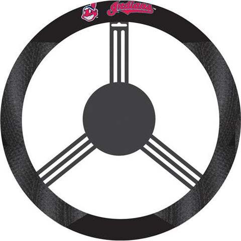 Clevelands Indians MLB Poly-Suede Steering Wheel Cover