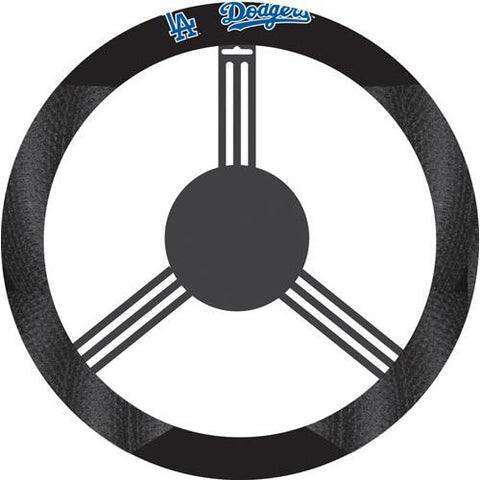 Los Angeles Dodgers MLB Poly-Suede Steering Wheel Cover
