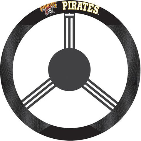 Pittsburgh Pirates MLB Poly-Suede Steering Wheel Cover