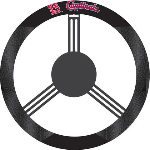 St. Louis Cardinals MLB Poly-Suede Steering Wheel Cover