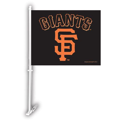 San Francisco Giants MLB Car Flag W-Wall Brackett