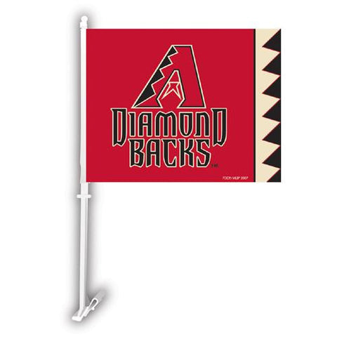 Arizona Diamondbacks MLB Car Flag W-Wall Brackett