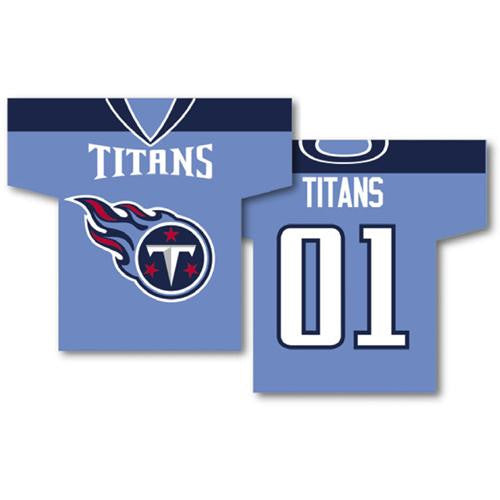Tennessee Titans NFL Jersey Design 2-Sided 34 x 30 Banner