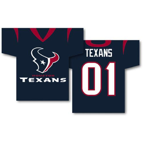 Houston Texans NFL Jersey Design 2-Sided 34 x 30 Banner
