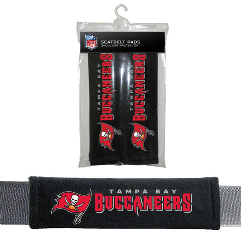 Tampa Bay Buccaneers NFL Seatbelt Pads (Set of 2)