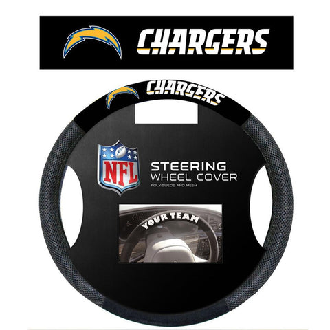 San Diego Chargers NFL Poly-Suede Steering Wheel Cover