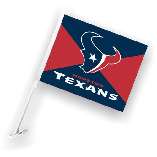 Houston Texans NFL Car Flag with Wall Brackett