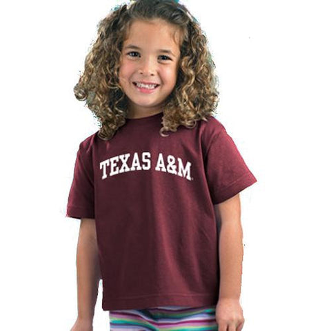 Texas A&M Aggies NCAA Arched Maroon Toddler T-Shirt (4T)