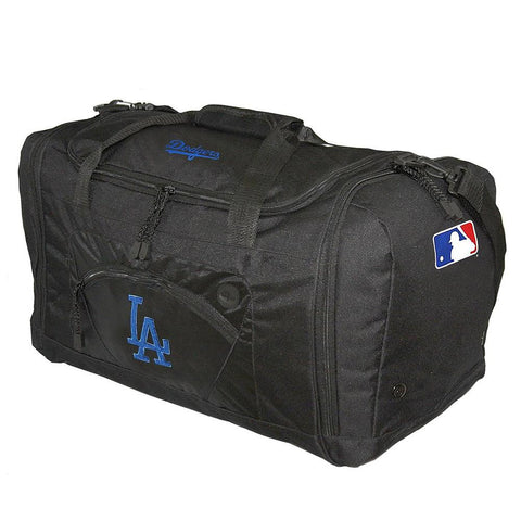 Los Angeles Dodgers MLB Roadblock Duffle Bag (Black)
