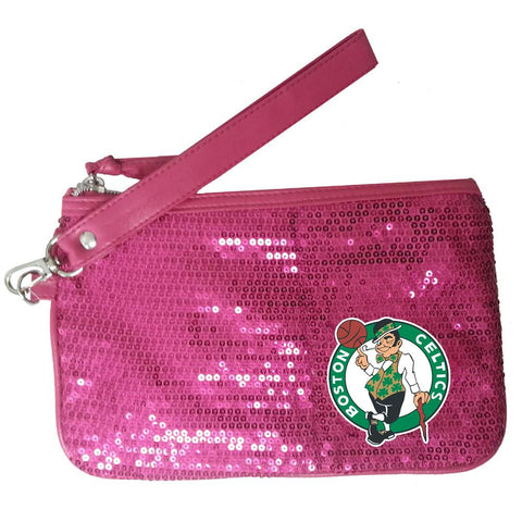 Boston Celtics NBA Stat Pink Girls Wrislet (5 1-2 x 8 1-2 inches)