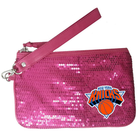 New York Knicks NBA Stat Pink Girls Wrislet (5 1-2 x 8 1-2 inches)