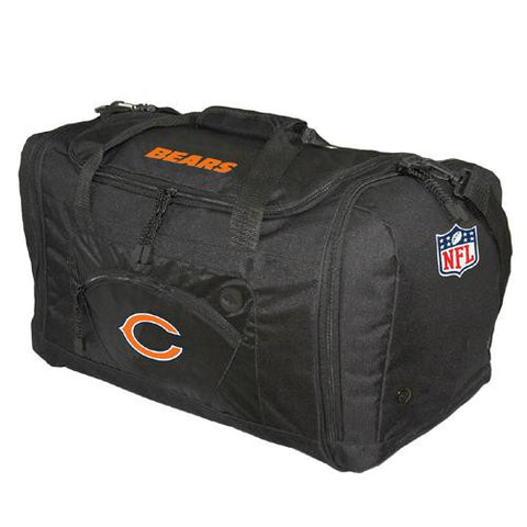 Chicago Bears NFL Roadblock Duffle Bag (Black)