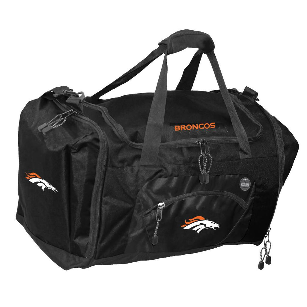 Denver Broncos NFL Roadblock Duffle Bag (Black)