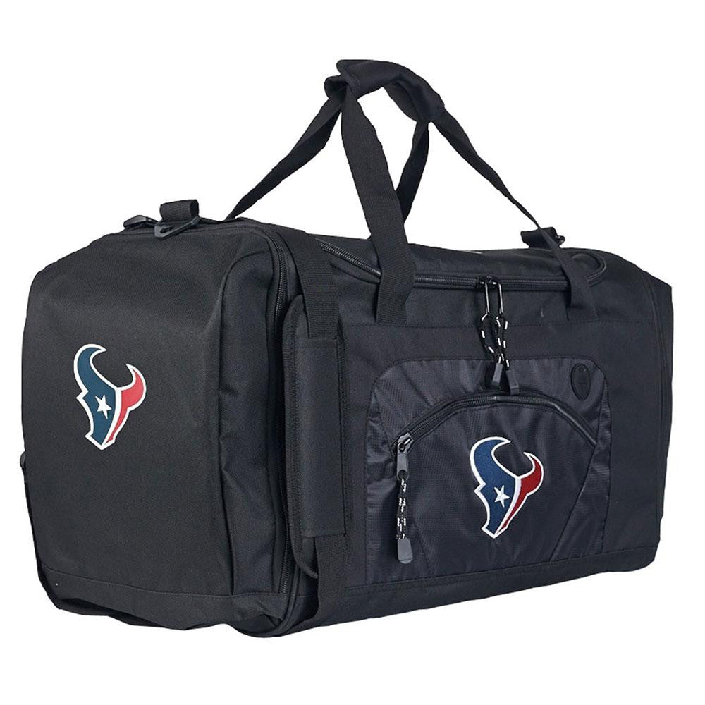 Houston Texans NFL Roadblock Duffle Bag (Black)