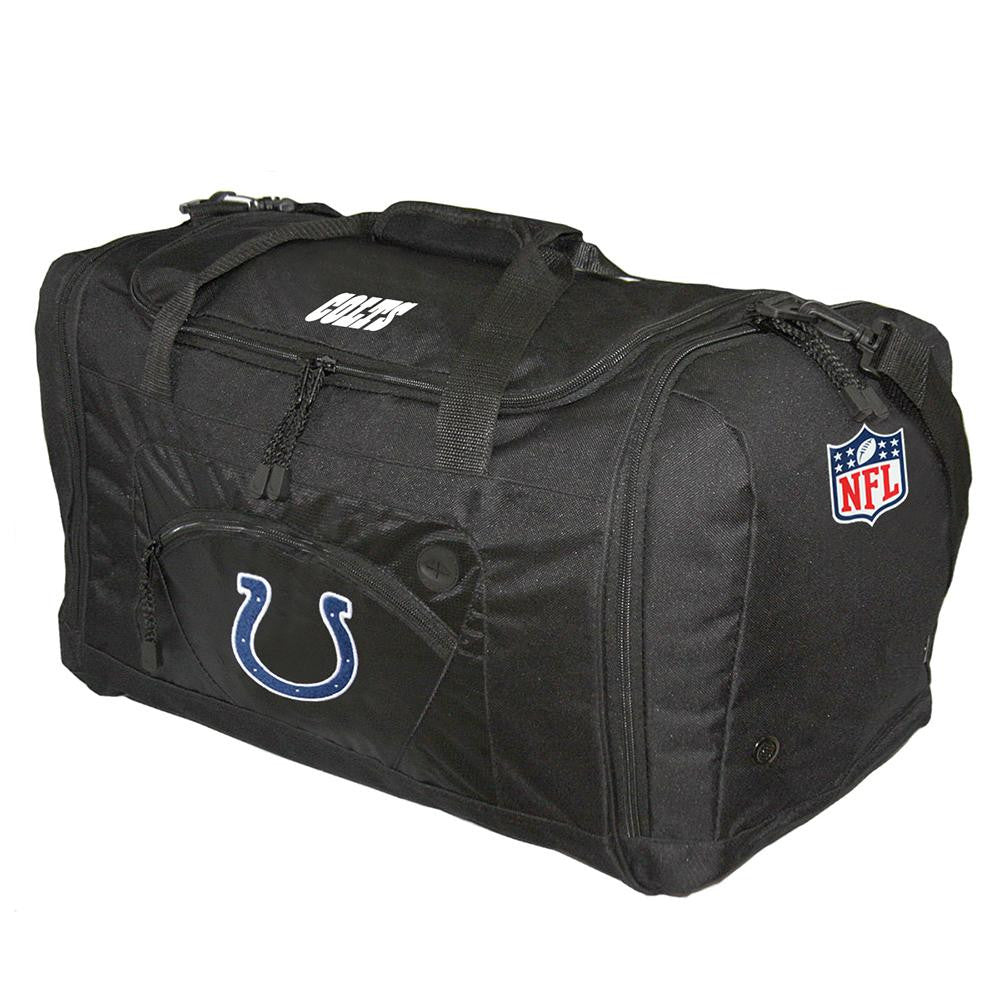 Indianapolis Colts NFL Roadblock Duffle Bag (Black)