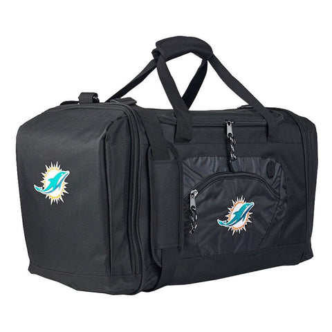 Miami Dolphins NFL Roadblock Duffle Bag (Black)