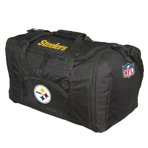 Pittsburgh Steelers NFL Roadblock Duffle Bag (Black)
