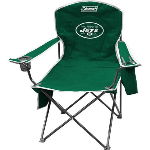 New York Jets NFL Cooler Quad Tailgate Chair