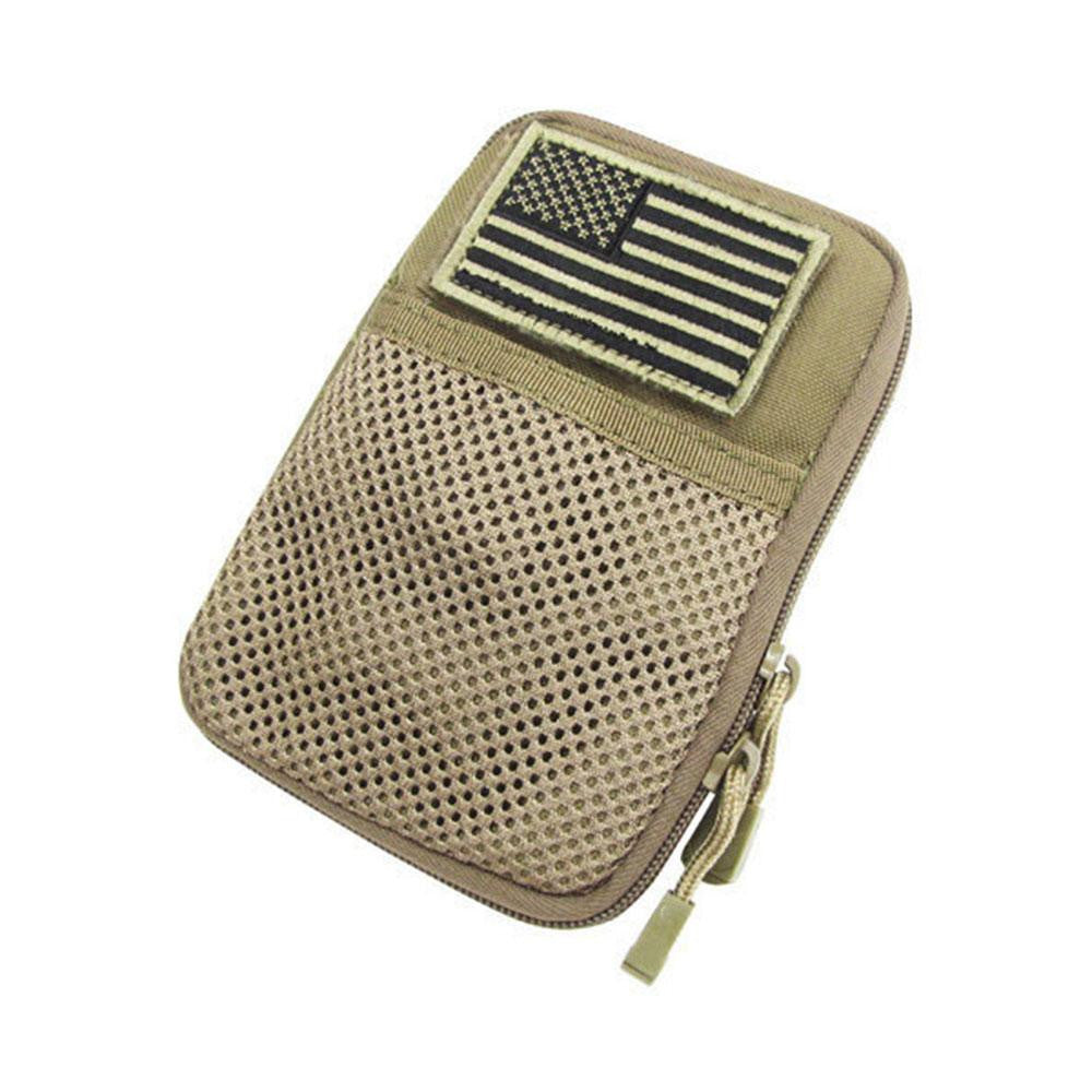 Pocket Pouch Color- Tan