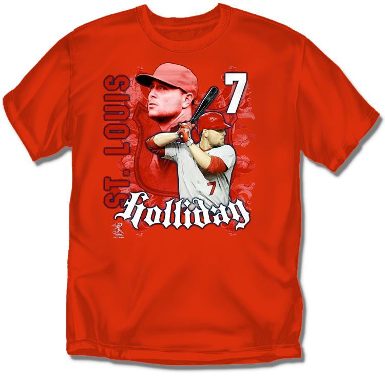 St. Louis Cardinals MLB Matt Holliday #7 Players Mens Tee