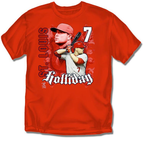 St. Louis Cardinals MLB Matt Holliday #7 Players Boys Tee