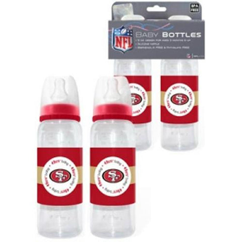 San Francisco 49ers NFL Baby Bottles (2Pack)