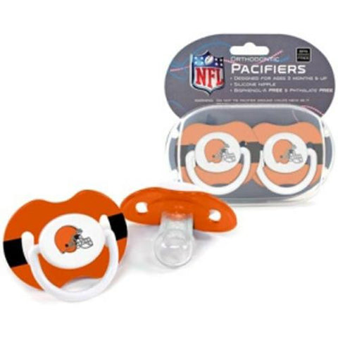 Cleveland Browns NFL Baby Pacifiers (2 Pack)