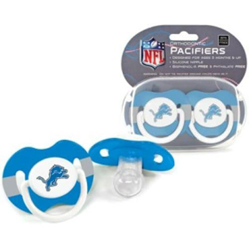 Detroit Lions NFL Baby Pacifiers (2 Pack)