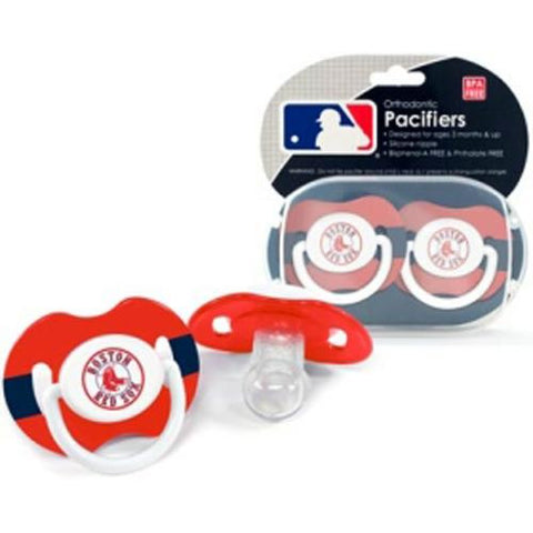 Boston Red Sox MLB Baby Pacifiers (2 Pack)