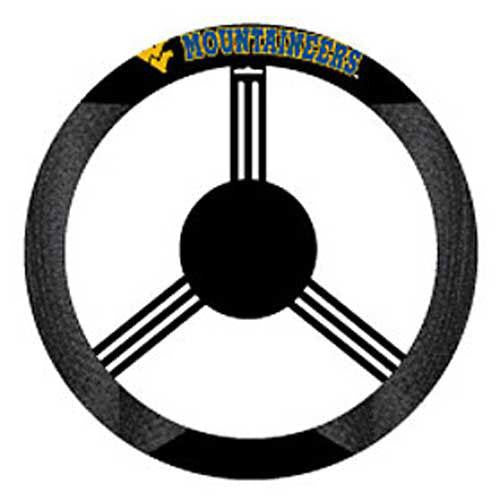 West Virginia Mountaineers NCAA Mesh Steering Wheel Cover
