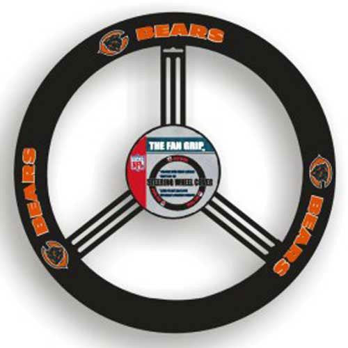 Chicago Bears NFL Leather Steering Wheel Cover