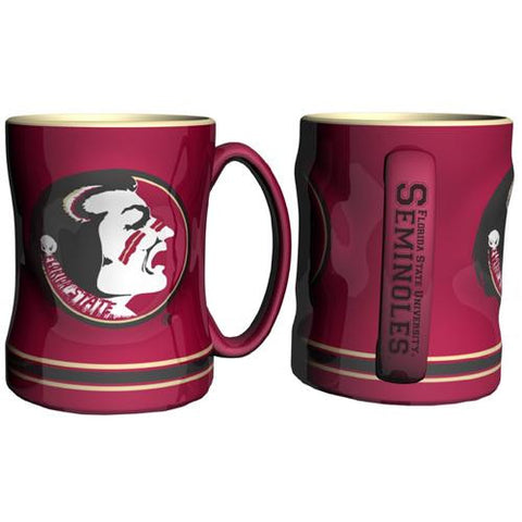 Florida State Seminoles NCAA Coffee Mug - 15oz Sculpted (Single Mug)