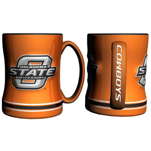Oklahoma State Cowboys NCAA Coffee Mug - 15oz Sculpted (Single Mug)