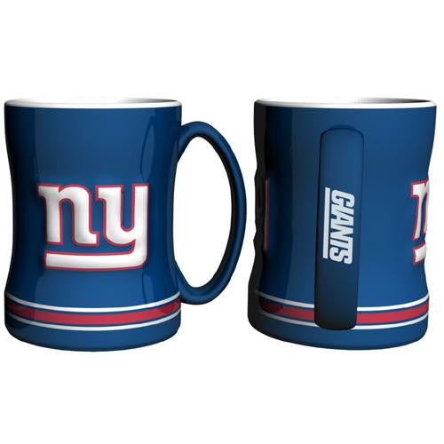 New York Giants NFL Coffee Mug - 15oz Sculpted (Single Mug)