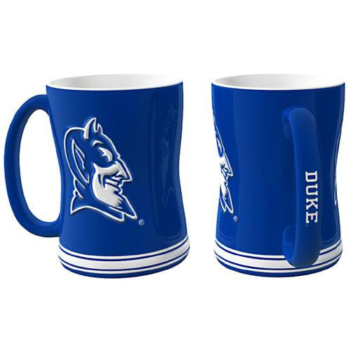 Duke Blue Devils NCAA Coffee Mug - 15oz Sculpted (Single Mug)