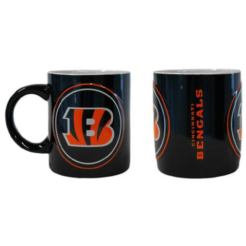 Cincinnati Bengals NFL Coffee Mug - 14oz Sculpted Warm Up (Single Mug)