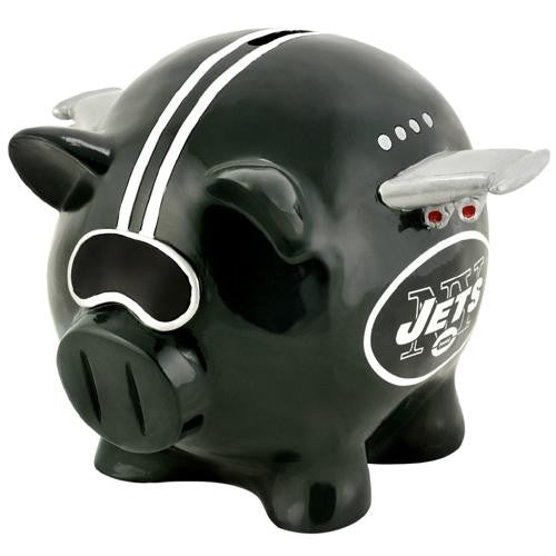 New York Jets NFL Team Thematic Piggy Bank (Small)