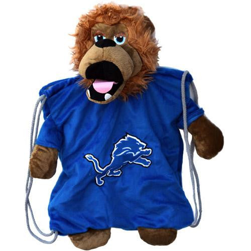 Detroit Lions NFL Plush Mascot Backpack Pal