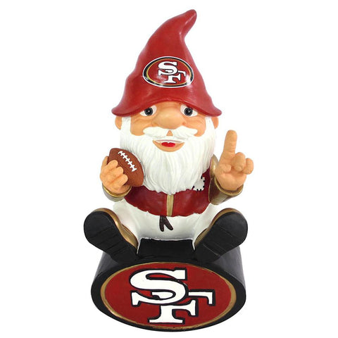 San Francisco 49ers NFL Gnome On Team Logo