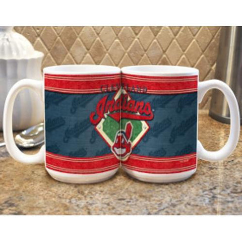Cleveland Indians MLB Coffee Mug - 15oz Felt Style (Single Mug)
