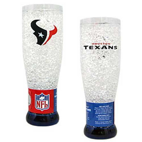 Houston Texans NFL Crystal Pilsner Glass