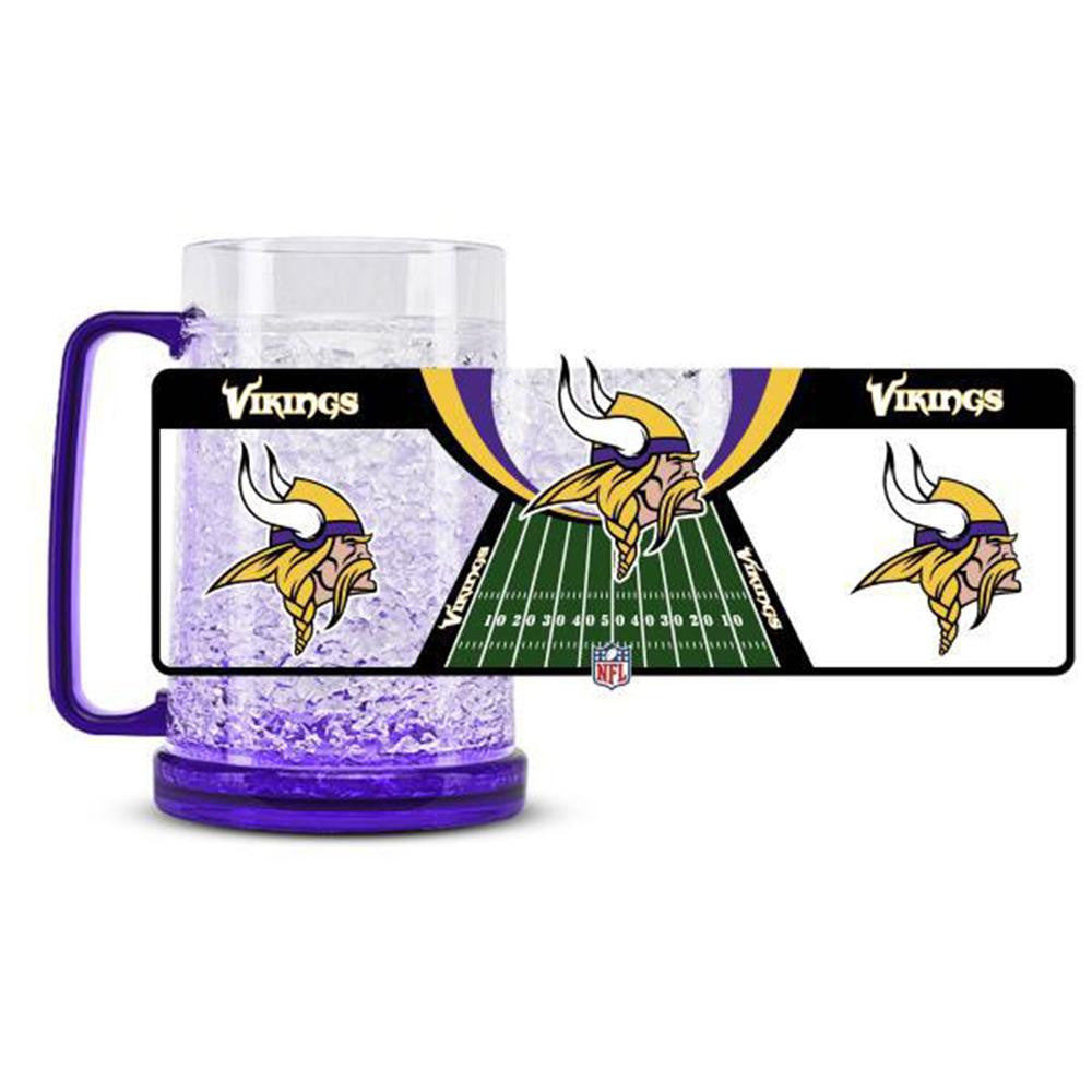 Minnesota Vikings NFL Crystal Freezer Mug