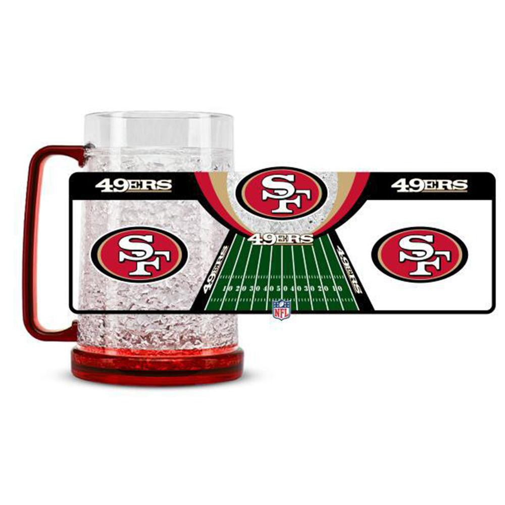San Francisco NFL 49ers NFL Crystal Freezer Mug