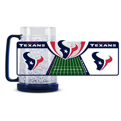 Houston Texans NFL Crystal Freezer Mug