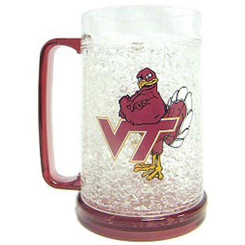 Virginia Tech Hokies NCAA Crystal Freezer Mug
